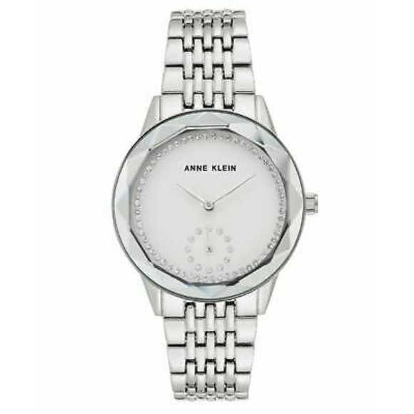 Anne Klein Accessories - New Anne Klein Silver Women's Silver Tone Crystal